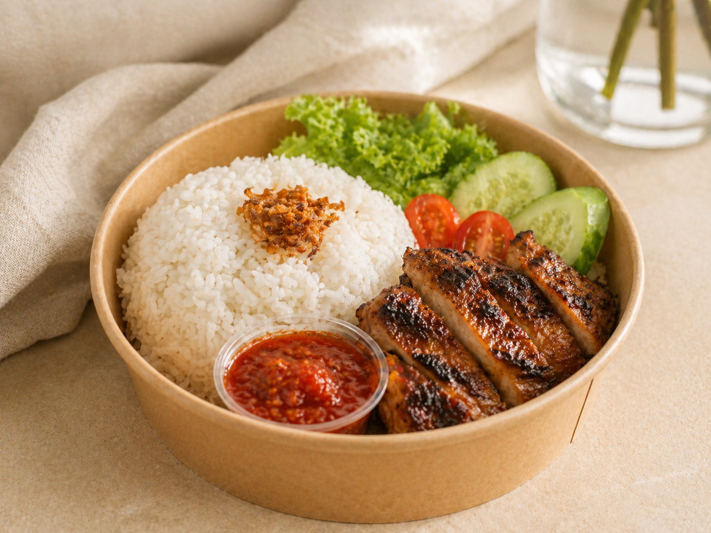 Rice Bowl Ayam Bakar